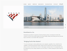 Tablet Screenshot of brandamericainc.com